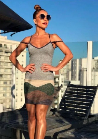 Sabrina Sato veste Doce de Coco Vestido Saia Canelada - Look do dia - lookdodia.com